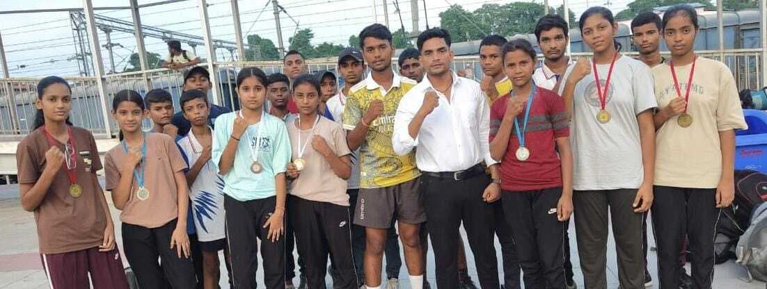 Bhagalpur news बॉक्सिंग प्रतियोगिता में भागलपुर के खिलाड़ियों ने 11 पदक जीता