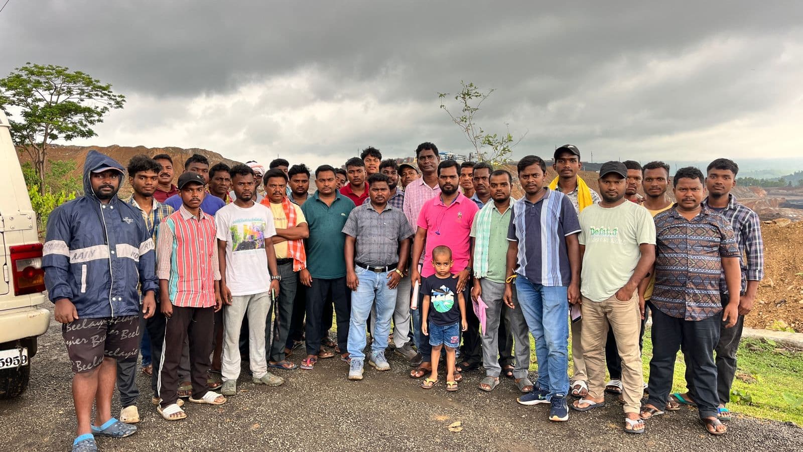 पचुवाड़ा नॉर्थ कोल माइंस में तीसरे दिन भी खनन व परिवहन रहा ठप