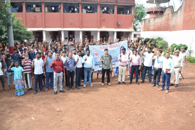 मंडलकारा में बंदियों के बीच चला नशा मुक्ति अभियान