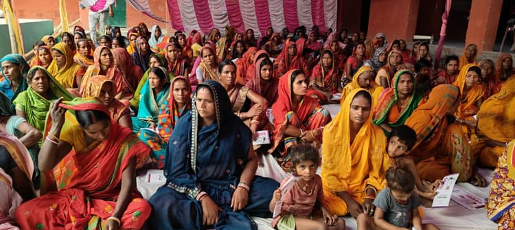 258 जीविका महिला ग्राम संगठनों में महिला संवाद कार्यक्रम आयोजित