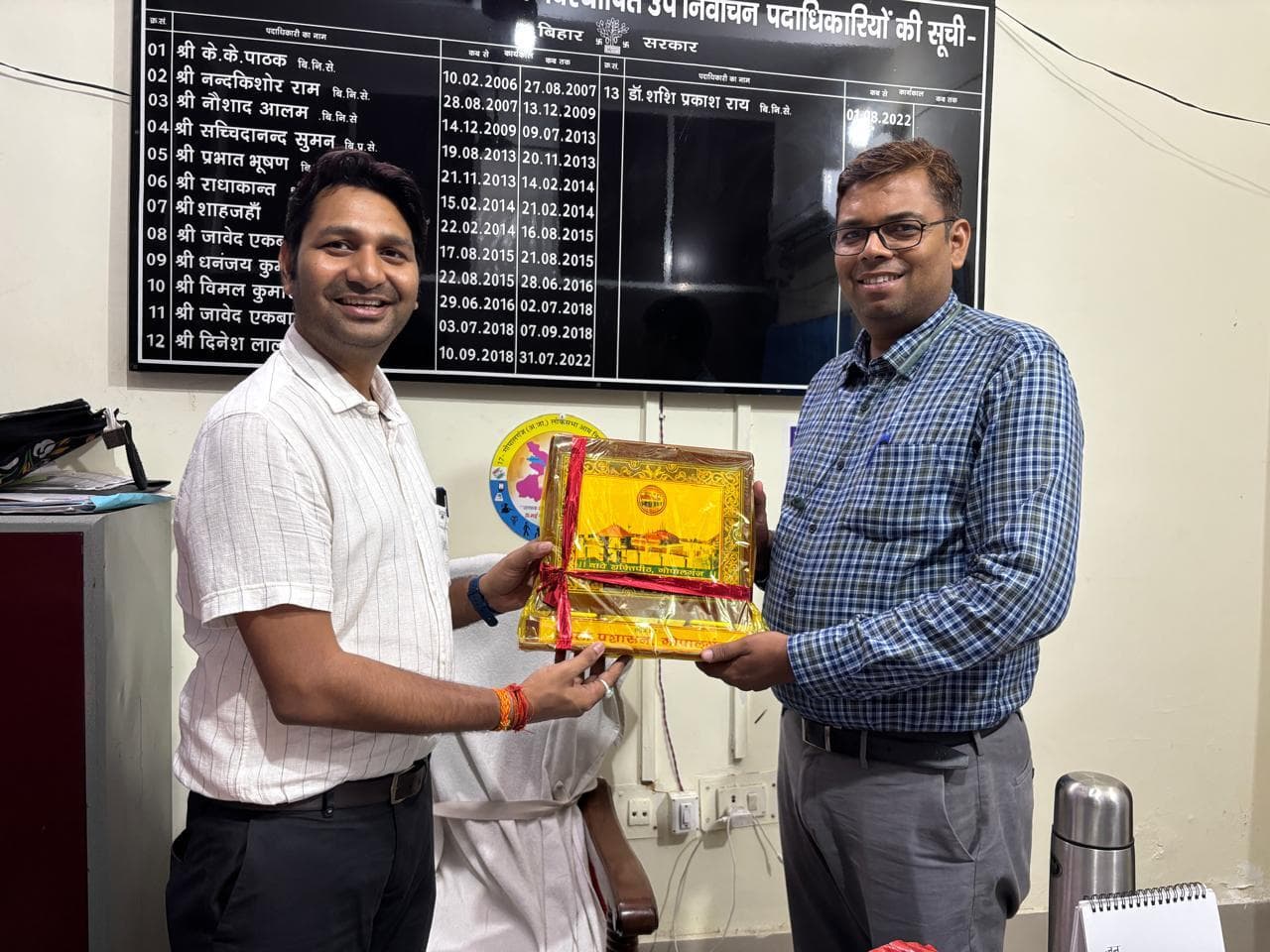 स्टेट नोडल ने इवीएम व वीवीपैट के जांच कार्य का किया निरीक्षण