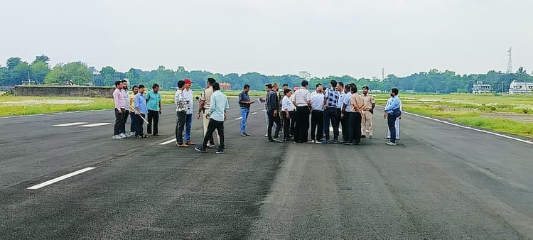 वीरपुर एयरपोर्ट के विस्तार व पुनर्निर्माण कार्य को ले 25 करोड़ की राशि हुई आवंटित