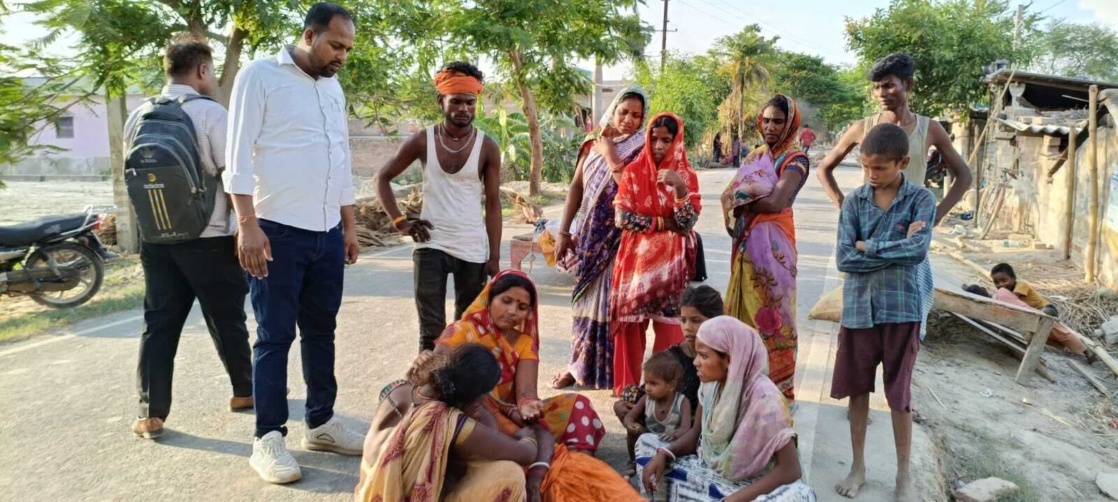 hajipur news. बाइक की टक्कर से घायल हुए बच्चे की इलाज के दौरान मौत