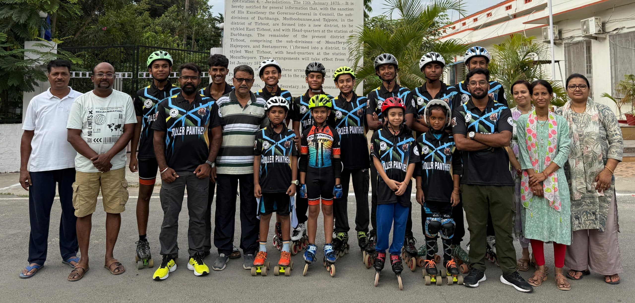 9 वीं रैंकिंग स्केटिंग ओपेन राष्ट्रीय चैंम्पियनशिप के लिए टीम रवाना