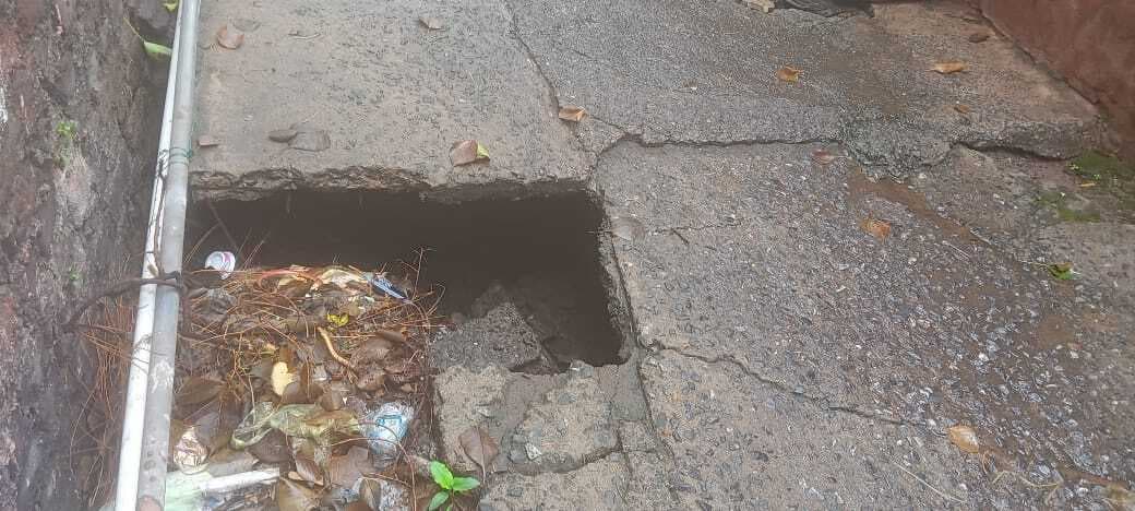 Dhanbad News : कुजामा कोलियरी के दुर्गापुर मोहल्ला में बना गोफ