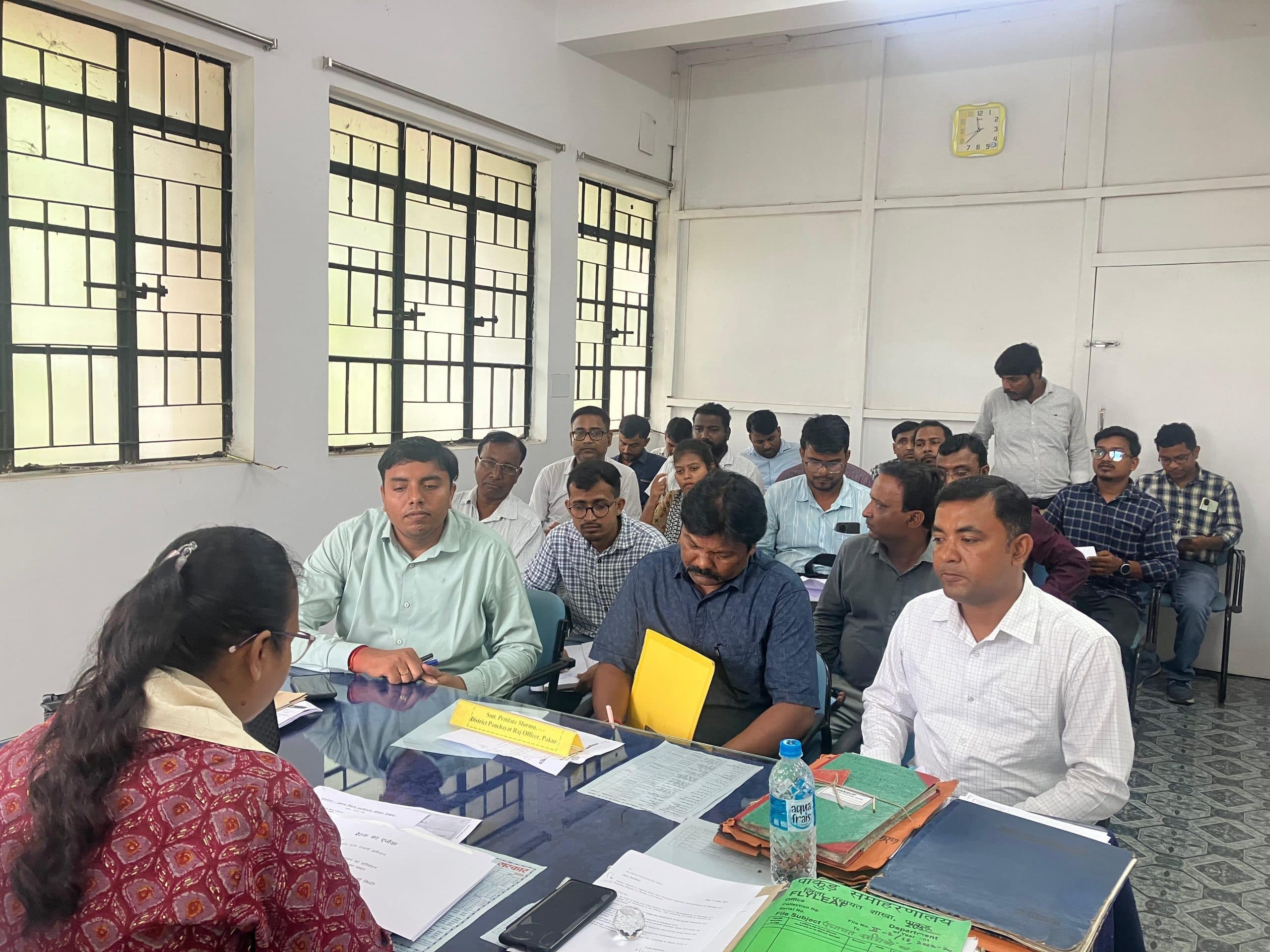 ग्राम पंचायत की योजनाओं को बेहतर बनाने पर दिया जोर