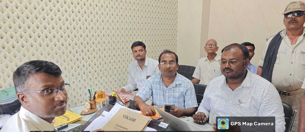 थीम बिल्डिंग समन्वय को लेकर अधिकारियों ने की बैठक