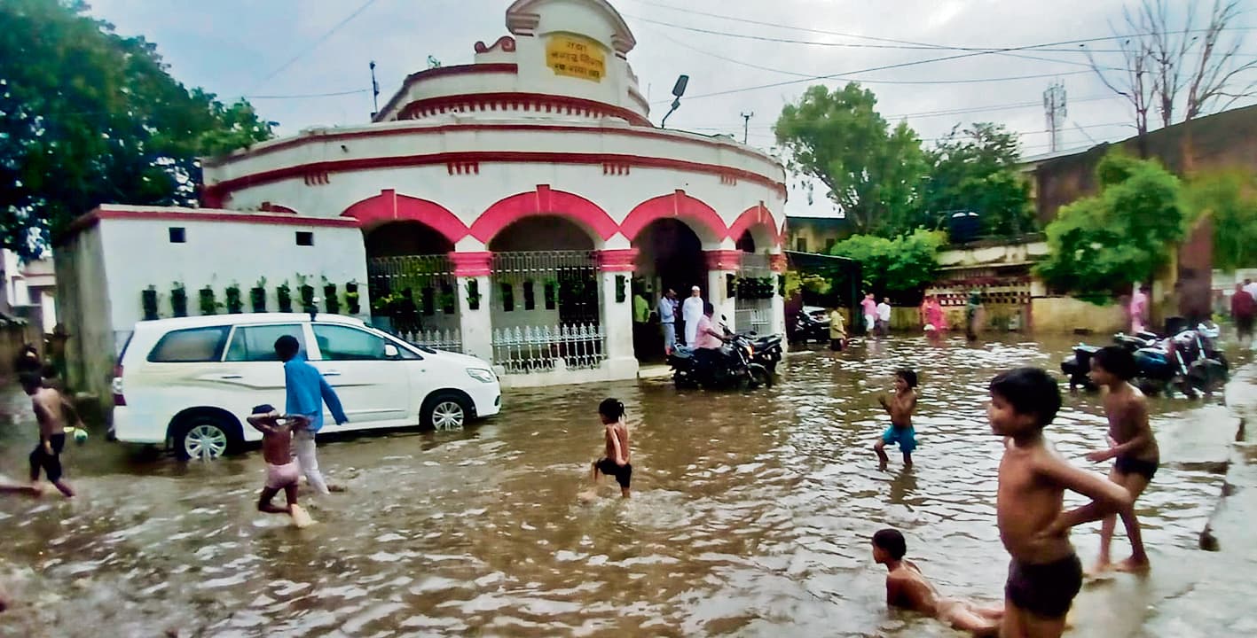 Gaya News : 70 एमएम हुई बारिश, गर्मी अब भी बरकरार