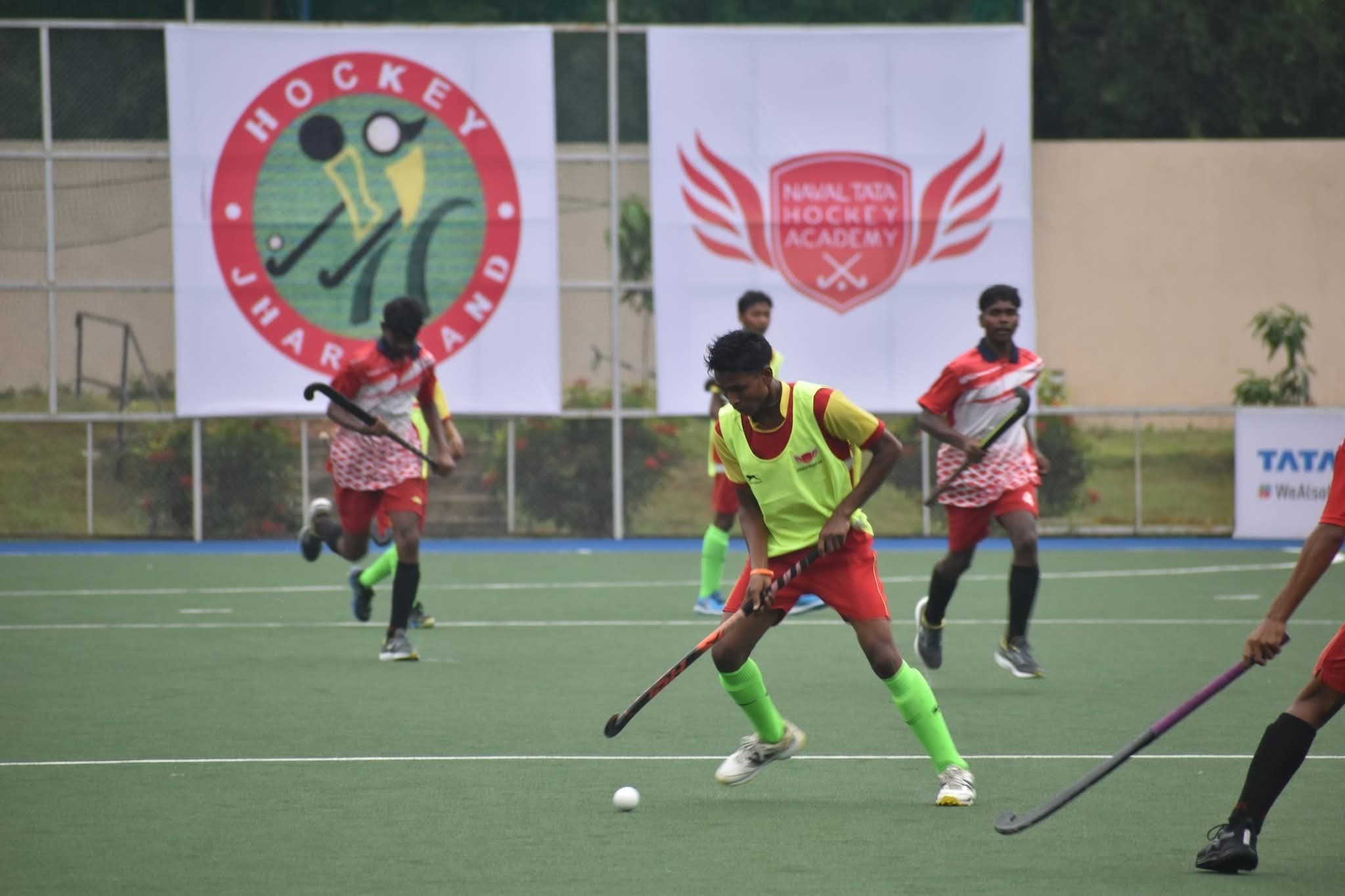 jharkhand state sub junior hockey championship :  नवल टाटा हॉकी एकेडमी व खूंटी की टीम फाइनल में