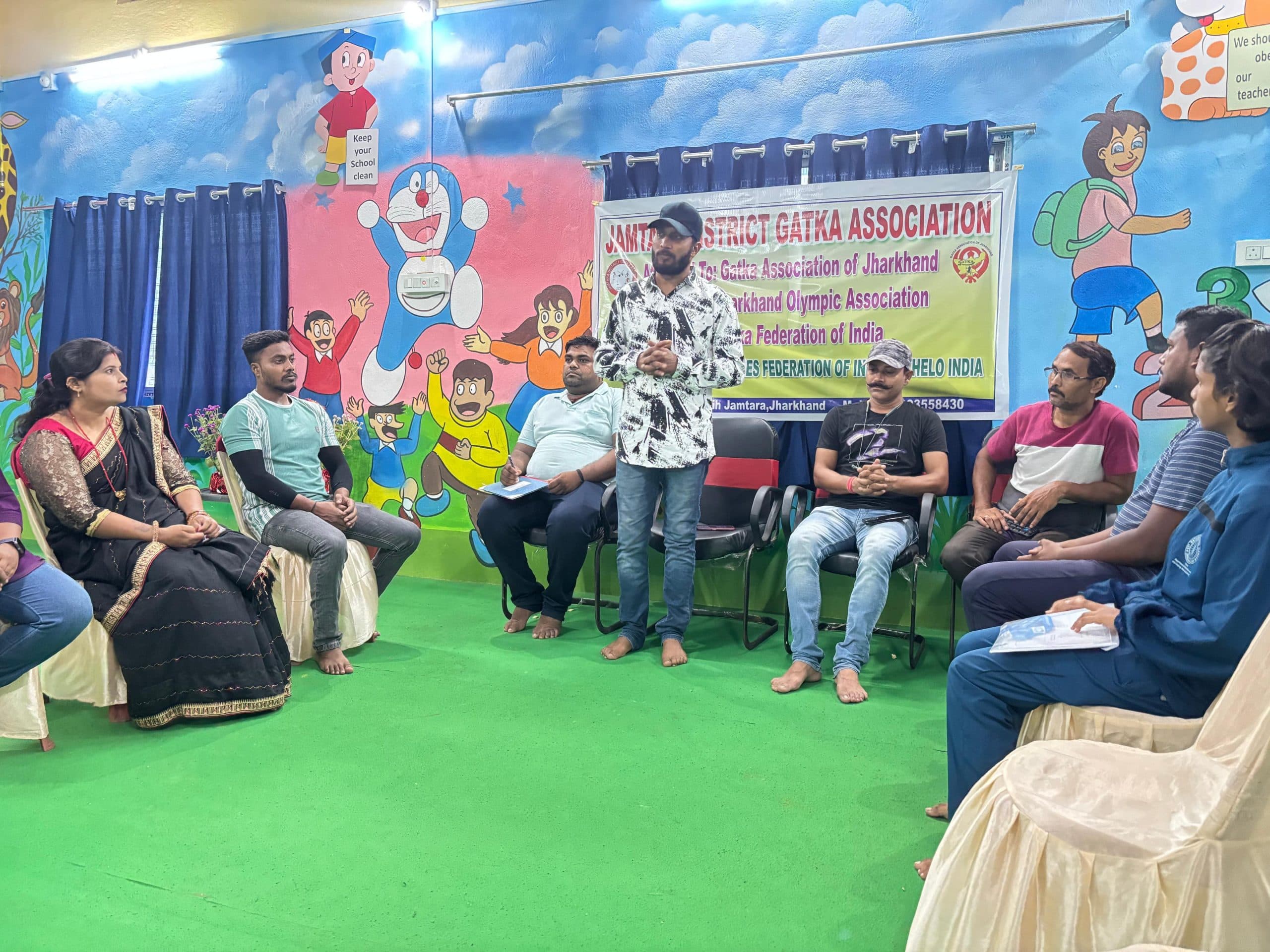 जामताड़ा जिला गतका एसोसिएशन का गठन, दीपक दुबे बने मुख्य संरक्षक