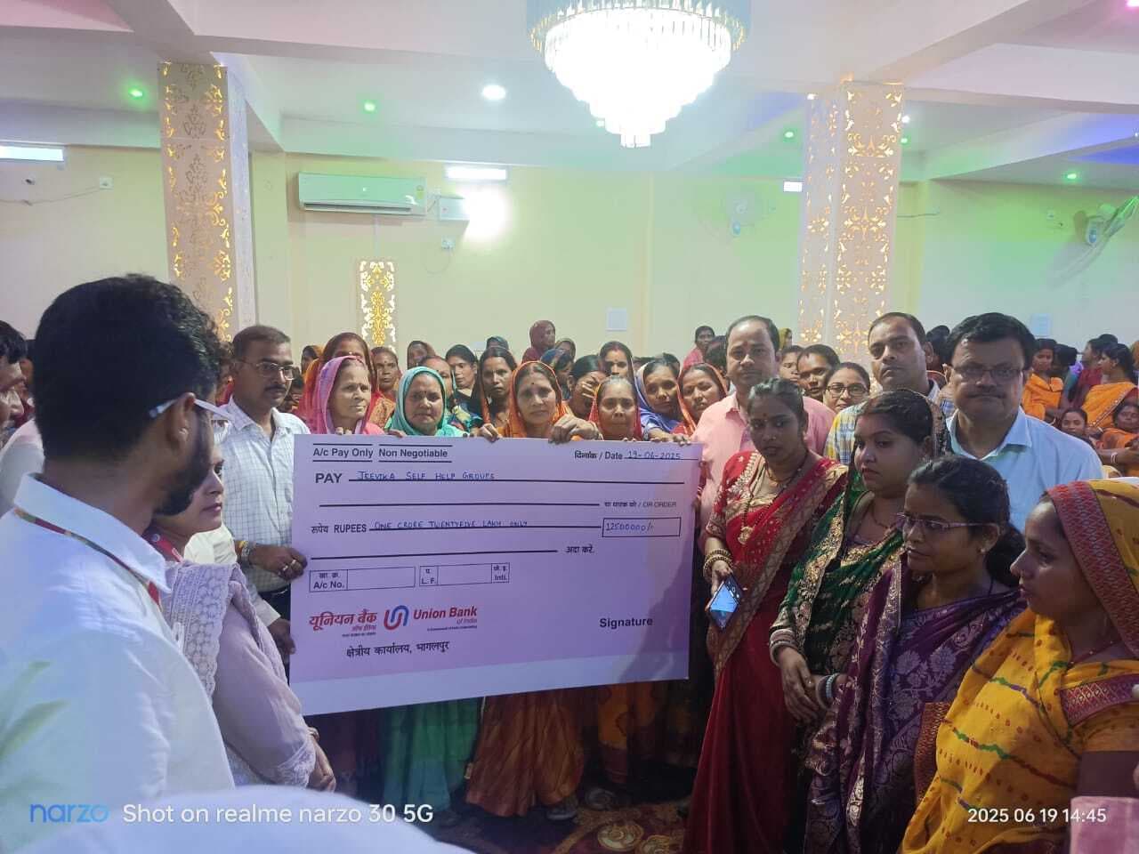 स्वयं सहायता समूह की महिलाओं को 1.25 करोड़ लोन बांटे