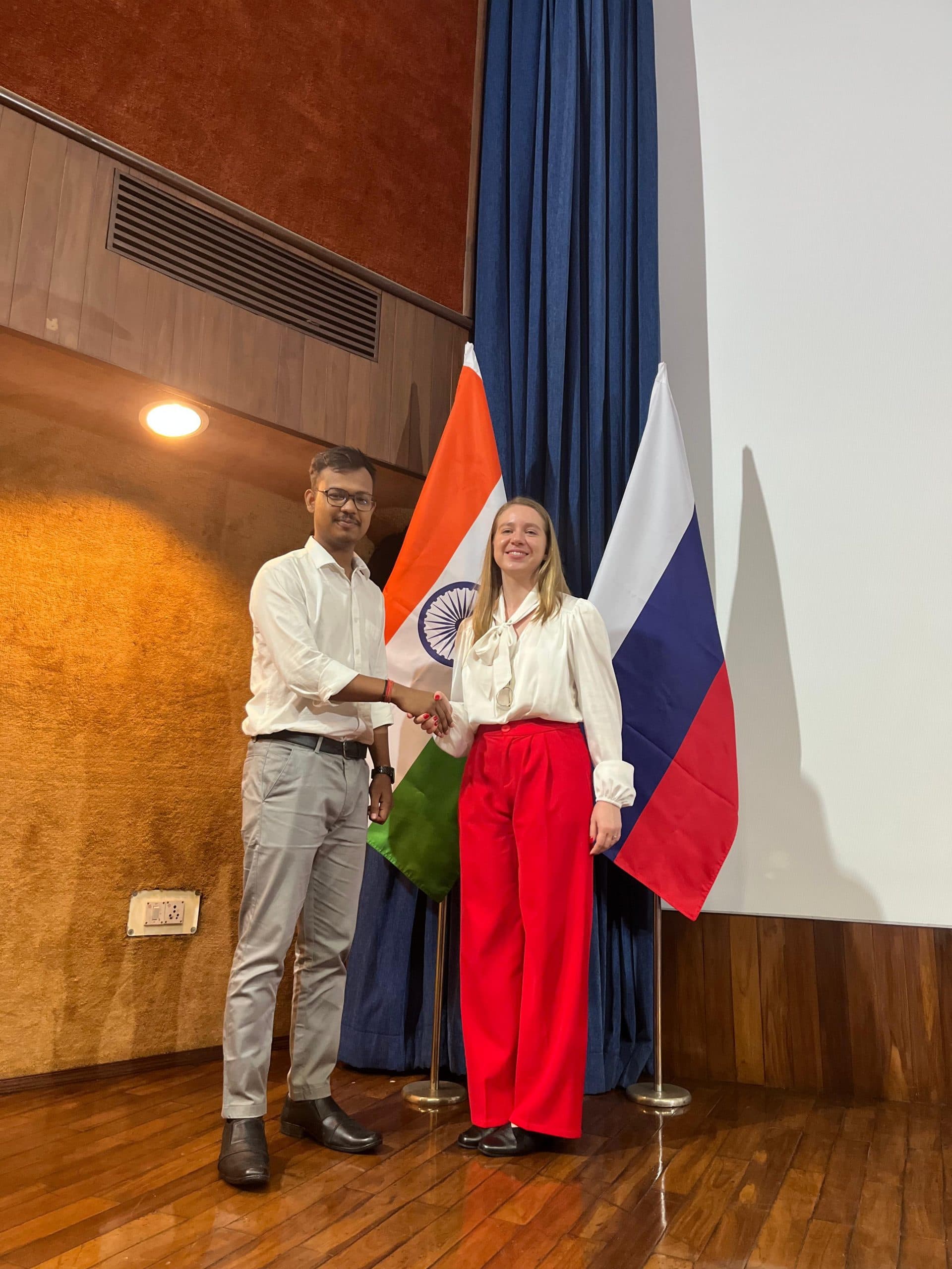 रितेश भारती ने प्रथम रूस-भारत युवा सम्मेलन में किया भारत का प्रतिनिधित्व