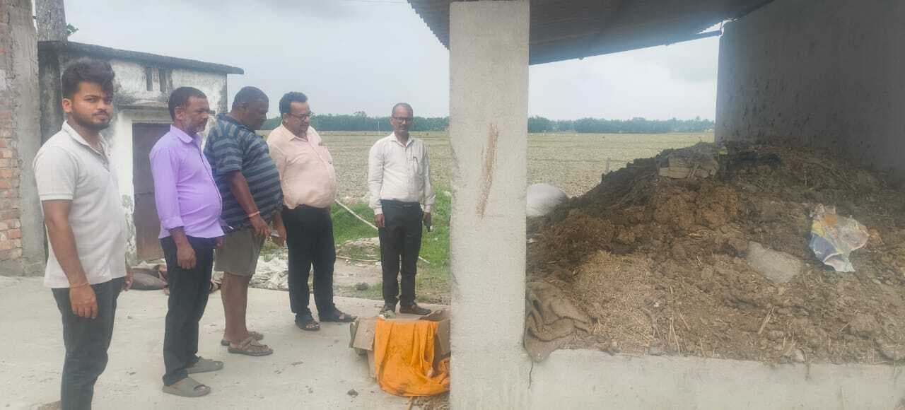 बीडीओ ने तीन पंचायतों का किया निरीक्षण