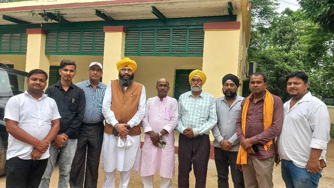 अल्पसंख्यक आयोग उपाध्यक्ष का निरीक्षण डाक बंगला में जनप्रतिनिधि ने किया स्वागत