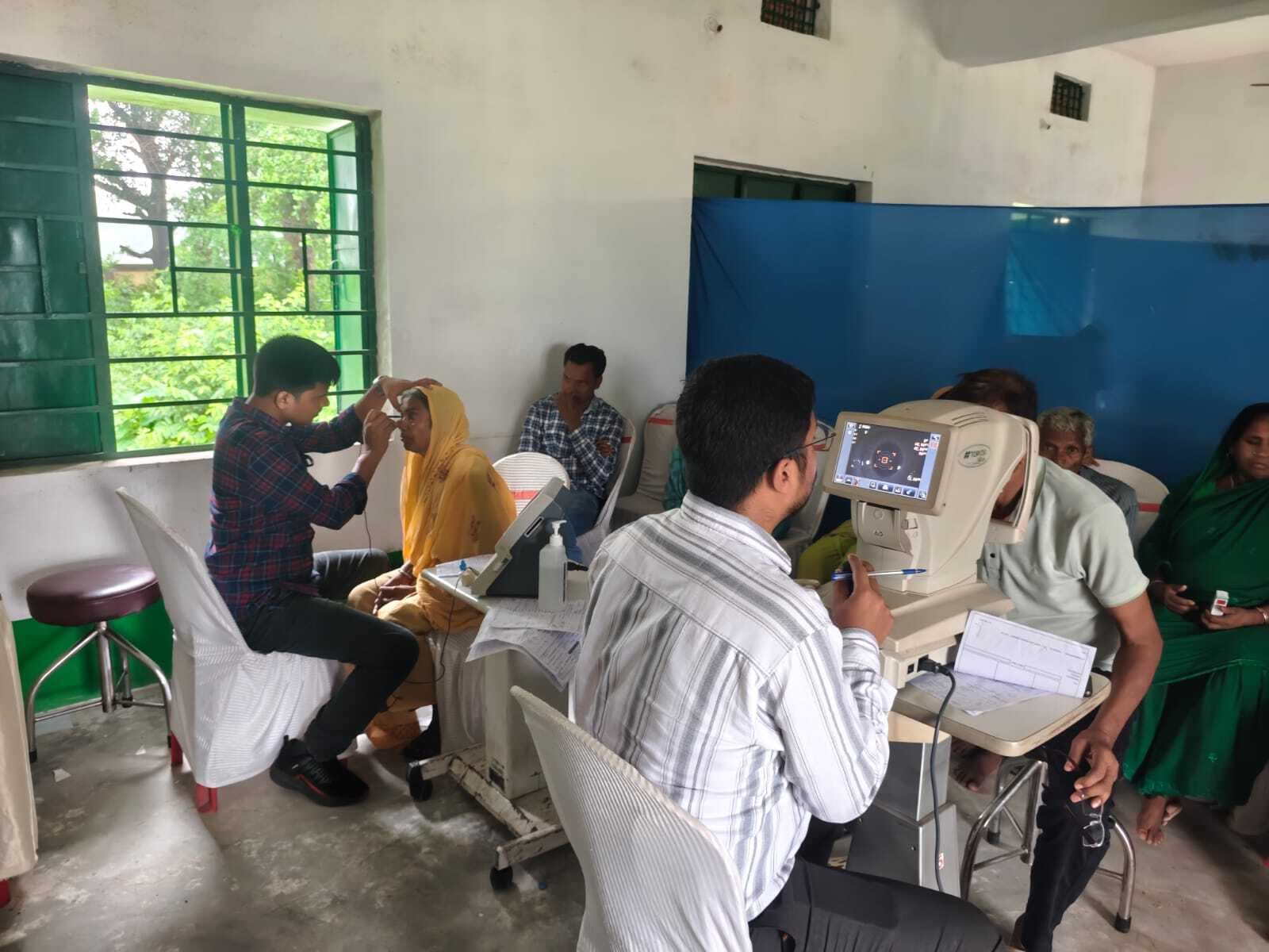 115वें मोबाइल ईएनटी सर्जिकल यूनिट शिविर के चौथे दिन 75 मरीजों की हुई जांच