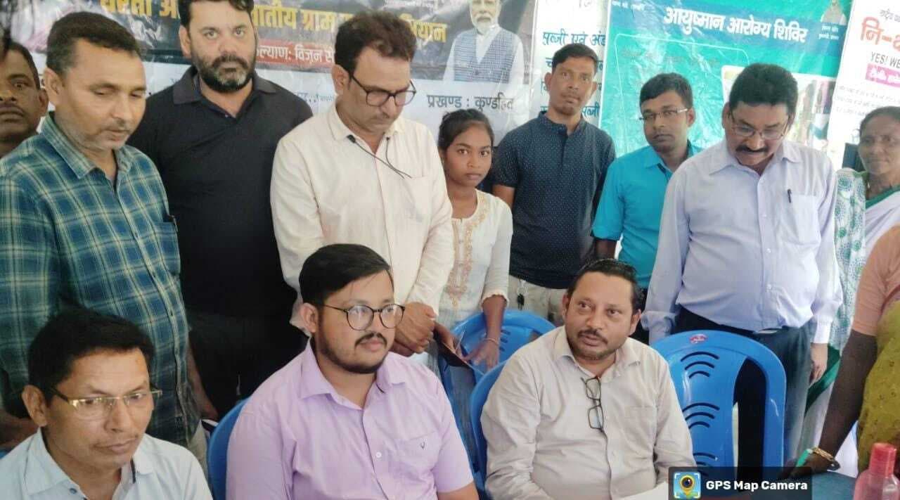 बारमेशिया गांव के विद्यालय में पीएम जनमन शिविर का आयोजन