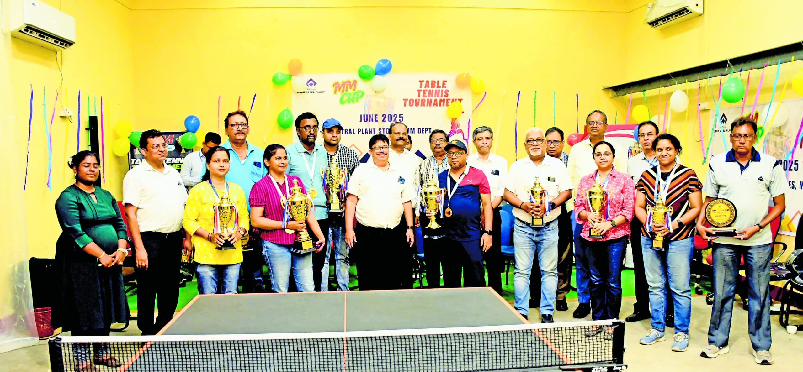 सेल-आइएसपी का एमएम कप टेबल टेनिस टूर्नामेंट