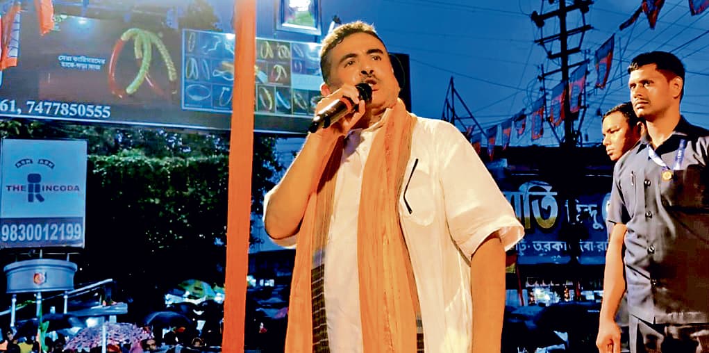 सिउड़ी नारी सम्मान यात्रा से शुभेंदु का हिंदू एकजुटता पर जोर