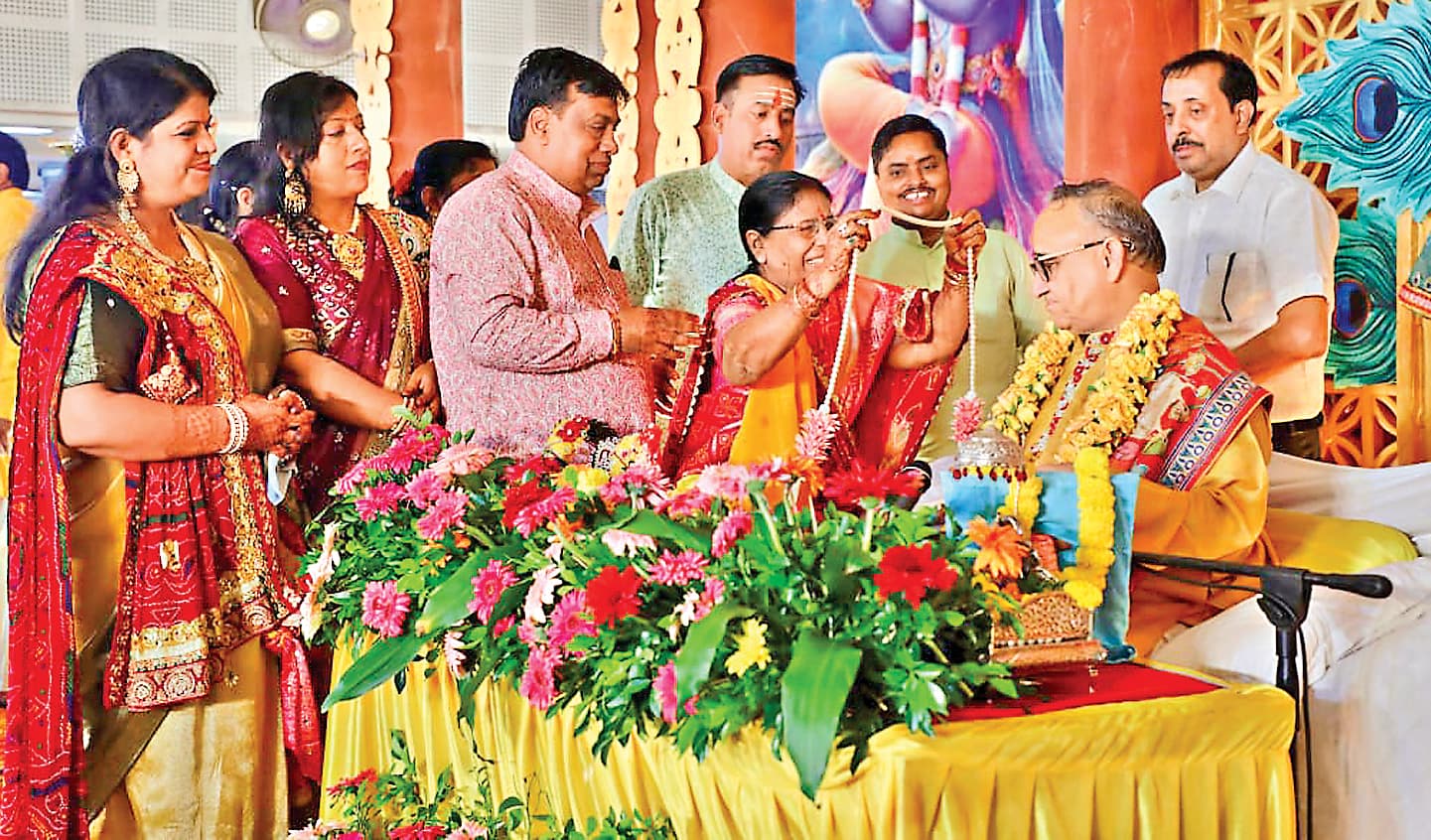 Ranchi News :  शरणागत का कल्याण स्वयं करते हैं भगवान : श्रीकांत शर्मा