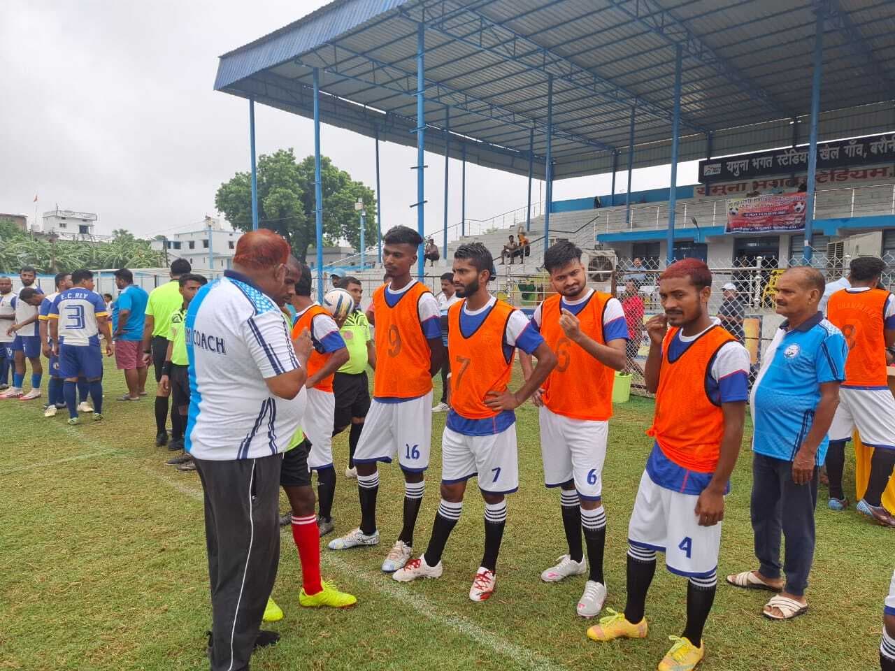 Motihari: एमएस मोइनुल हक ट्रॉफी में पूर्वी चंपारण ने हाजीपुर रेल को 4-3 से किया पराजित