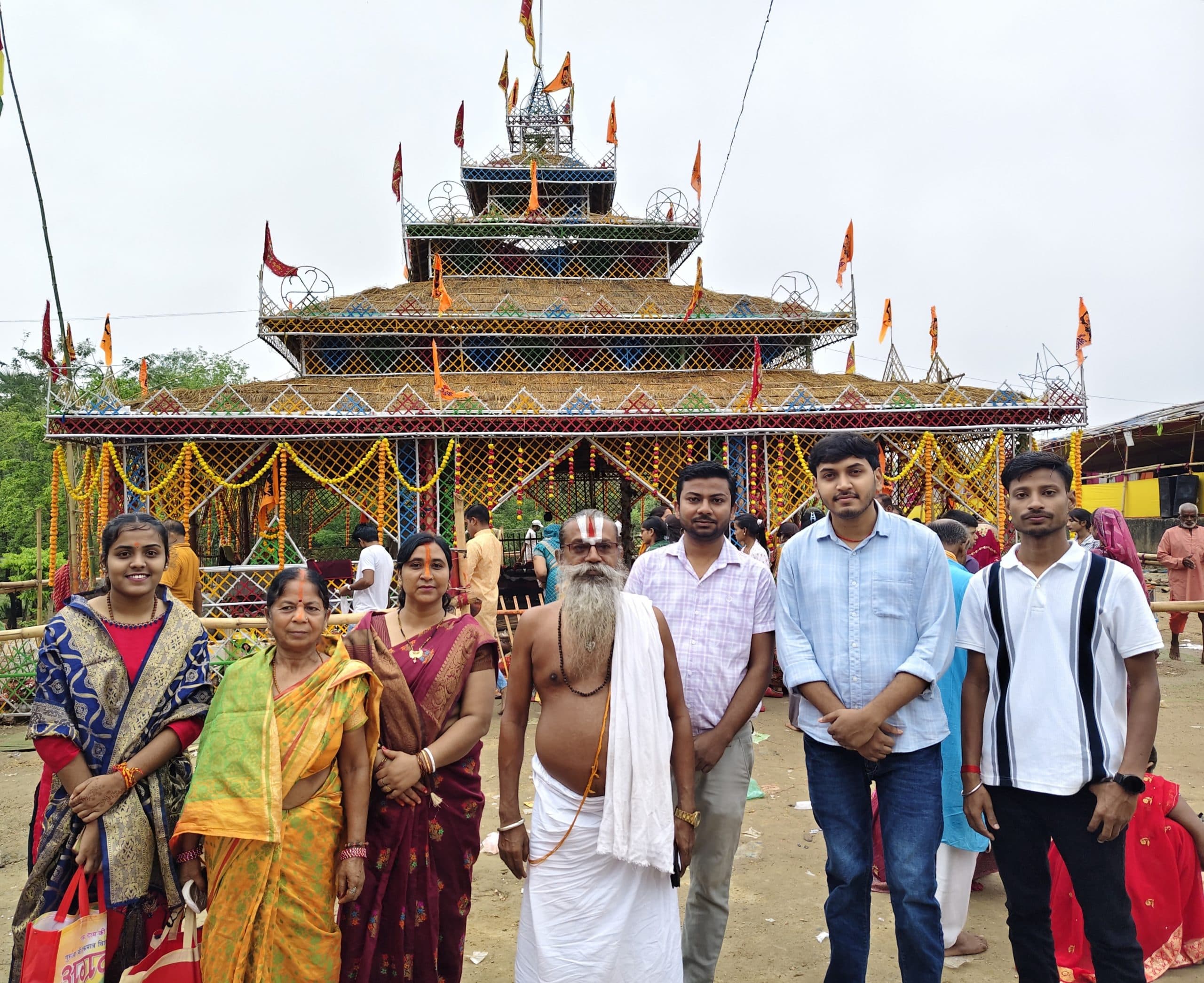 बाबा बैजूधाम में विराट शिव शक्ति महायज्ञ में उमड़ रही भीड़