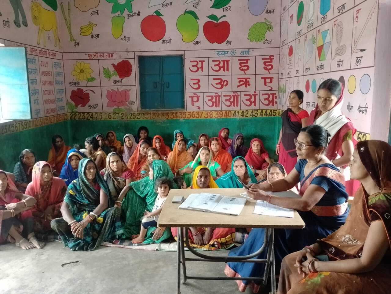 Samastipur News:आंगनबाड़ी केन्द्रों के कार्यों का हुआ सामाजिक अंकेक्षण