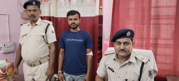 Motiharai: आपराधिक वारदात को अंजाम देने पहुंचा बदमाश गिरफ्तार