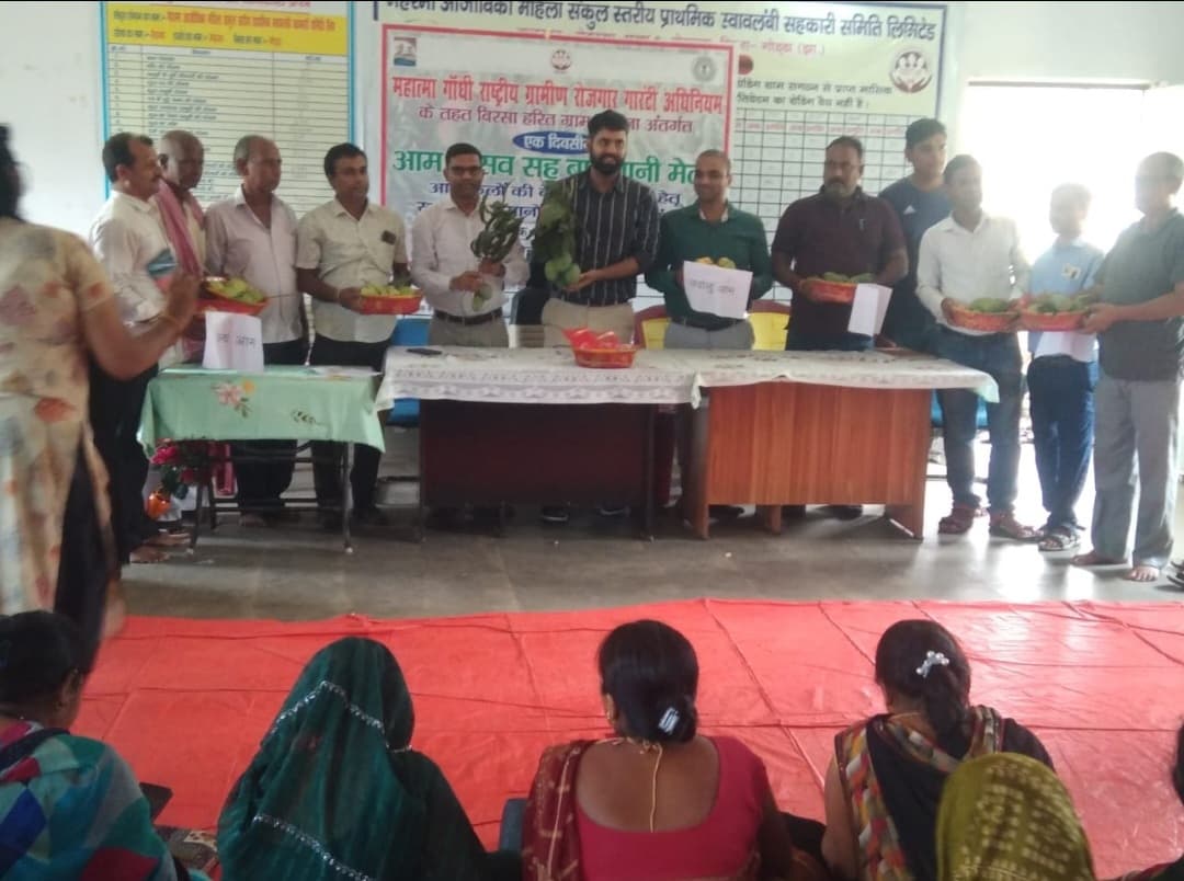 बिरसा हरित ग्राम योजना से आय बढ़ायें किसान : बीडीओ