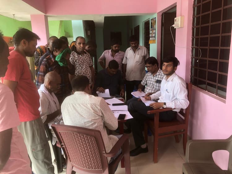 शिविर में किसानों की बढ़ रही भागीदारी