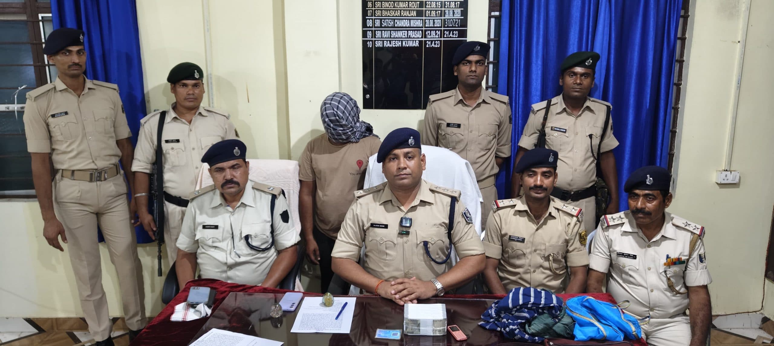 डिक्की तोड़कर चोरी किये पांच लाख रुपये के साथ उच्चका गिरफ्तार