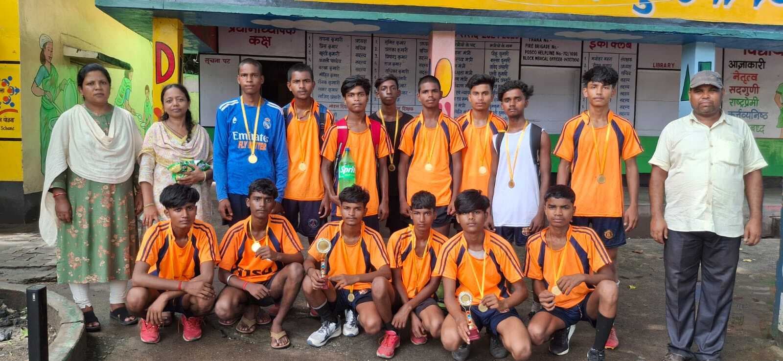 Bokaro News : फुटबॉल प्रतियोगिता का विजेता बना उत्क्रमित उवि कुरपनिया