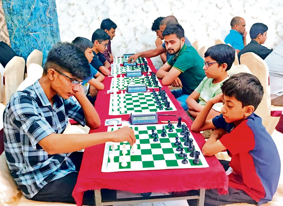 ऑल इंडिया ओपन रैपिड  शतरंज में 10 खिलाड़ी शीर्ष पर