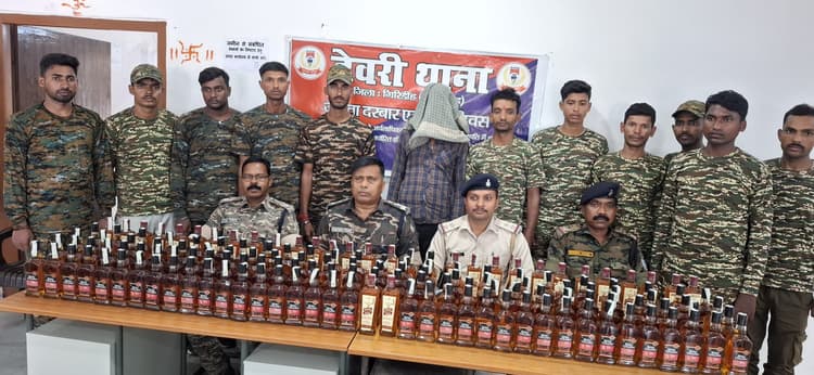 Giridih News: मालवाहक शराब बरामदगी मामले में प्राथमिकी दर्ज