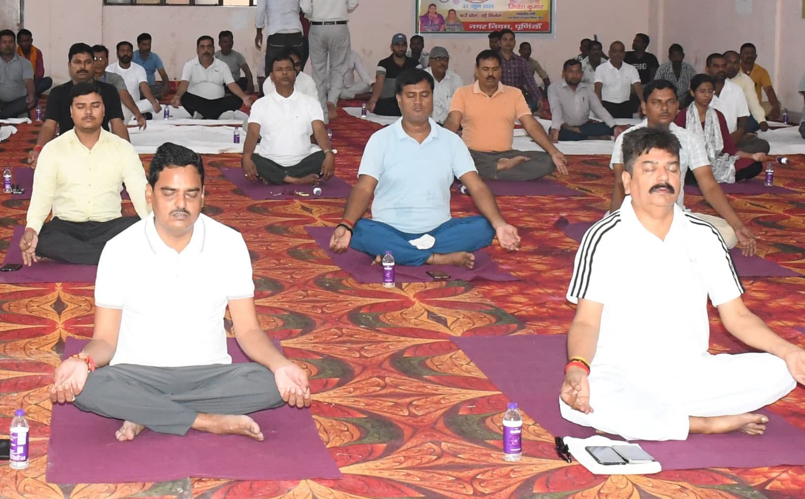 योग से मिलती है मानसिक शांति व बढ़ता है आत्मविश्वास : जितेंद्र यादव