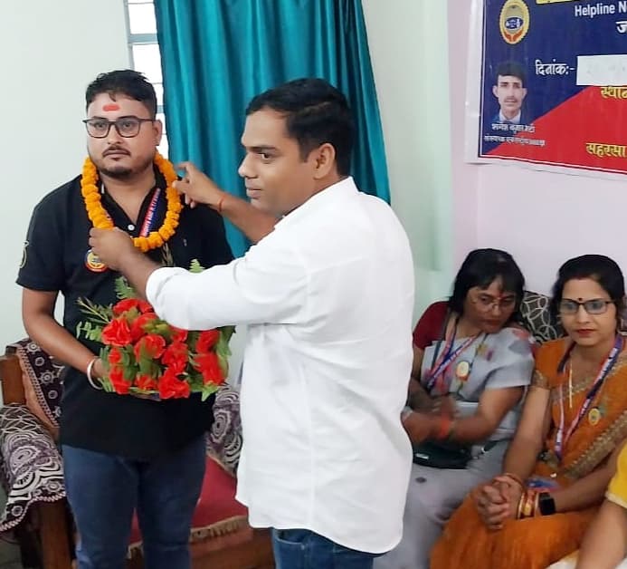 मानवाधिकार संगठन में प्रदेश अध्यक्ष बने धीरज