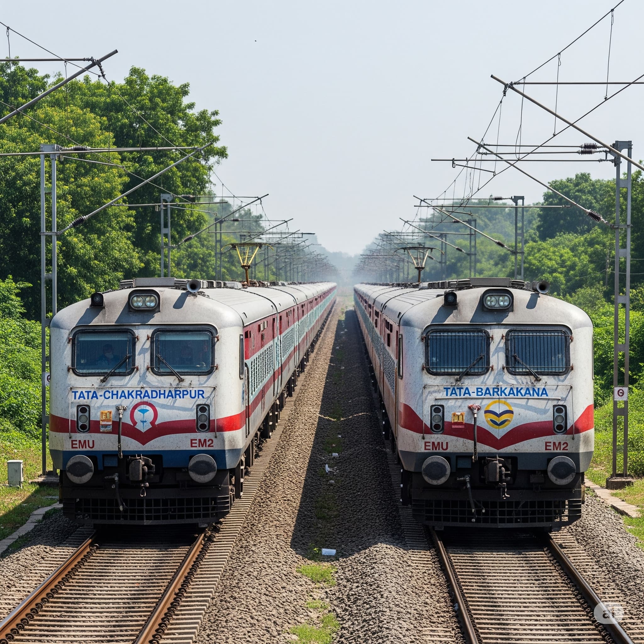 Jamshedpur news. टाटा-चक्रधरपुर, टाटा-बरकाकाना समेत काफी ट्रेनें आज रद्द, दो शॉर्ट टर्मिनेट