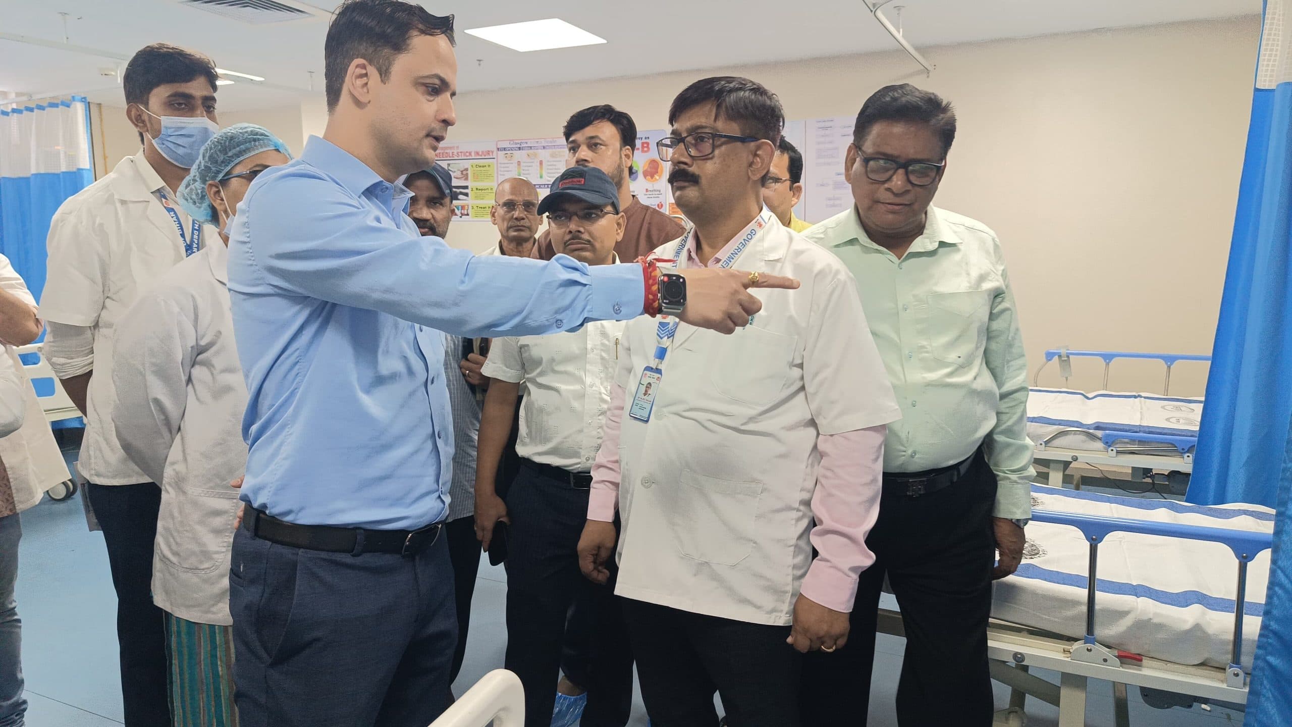 Madhubani : मॉडल अस्पताल मधुबनी में आइसीयू का हुआ शुभारंभ