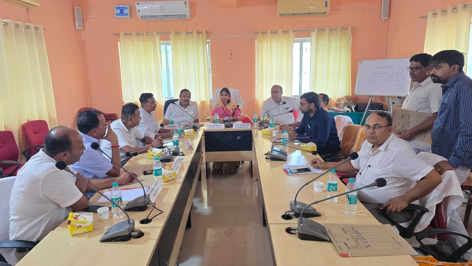 75 लाख रुपये से अस्पताल की व्यवस्था होगी दुरुस्त : जिप अध्यक्ष