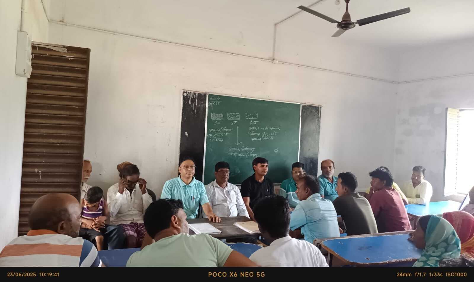 मनोज मुर्मू बने दुबराजपुर उत्क्रमित प्लस टू स्कूल के अध्यक्ष