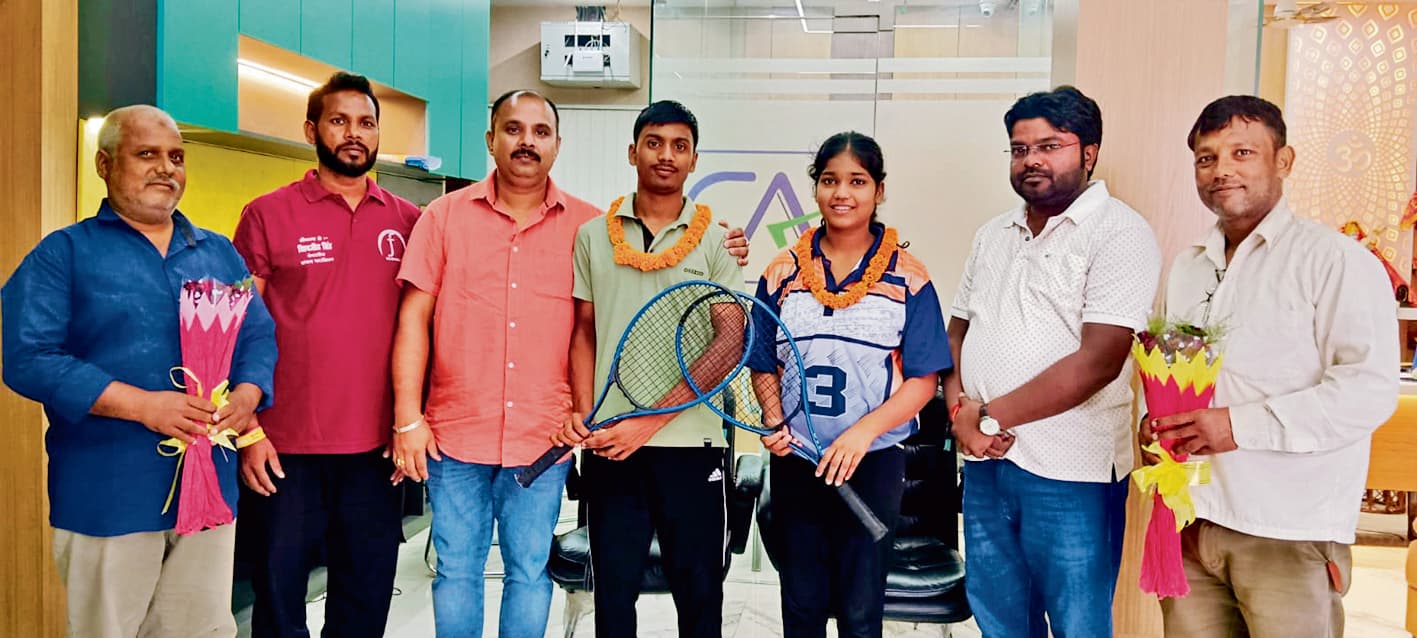 Hajipur News : वैशाली के दो खिलाड़ियों का साॅफ्ट टेनिस बिहार टीम में चयन