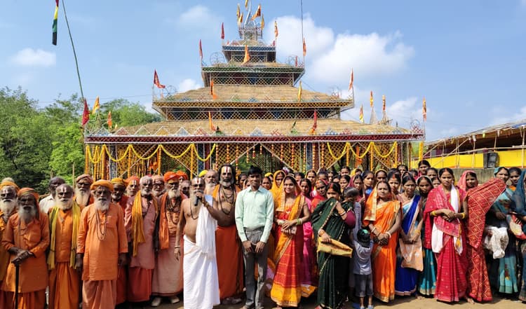 शिव शक्ति महायज्ञ का समापन, मोरहर नदी में हुआ कलश विसर्जन