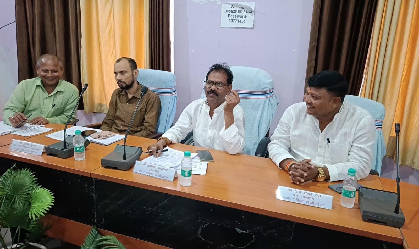 नगर परिषद शहर के प्रमुख स्थलों पर नप द्वारा लगाया जायेगा सीसीटीवी कैमरा