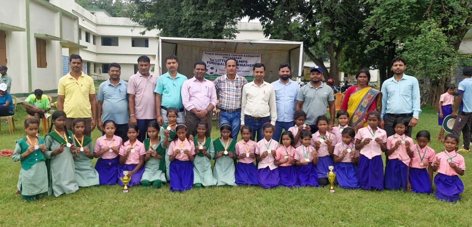 बालक वर्ग में  उमवि तेलियाडीह व बालिका में उमवि पिपरासोल बनी विजेता