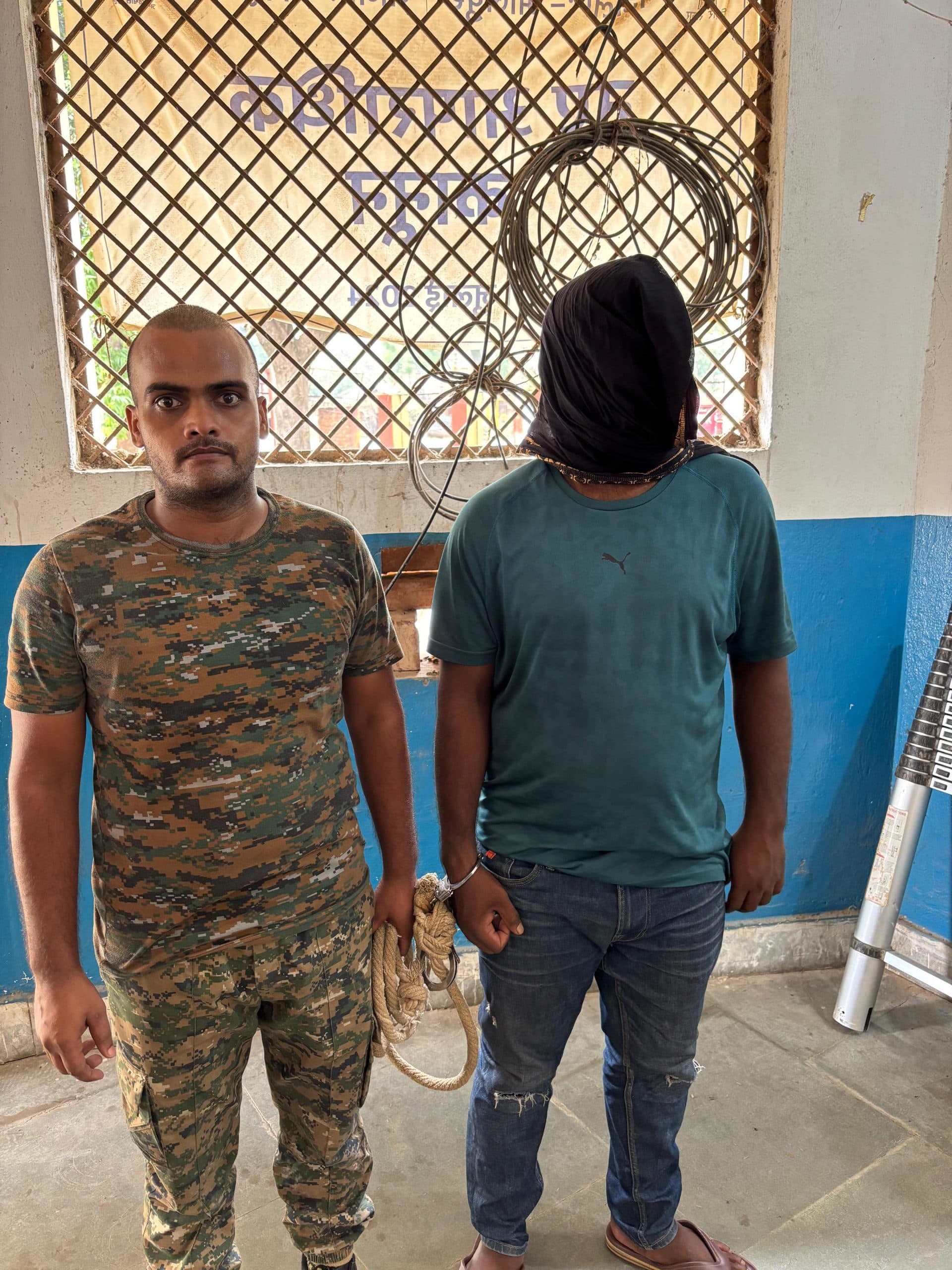 हत्या सहित तीन संगीन मामलों का वांछित आरोपी धराया, जेल