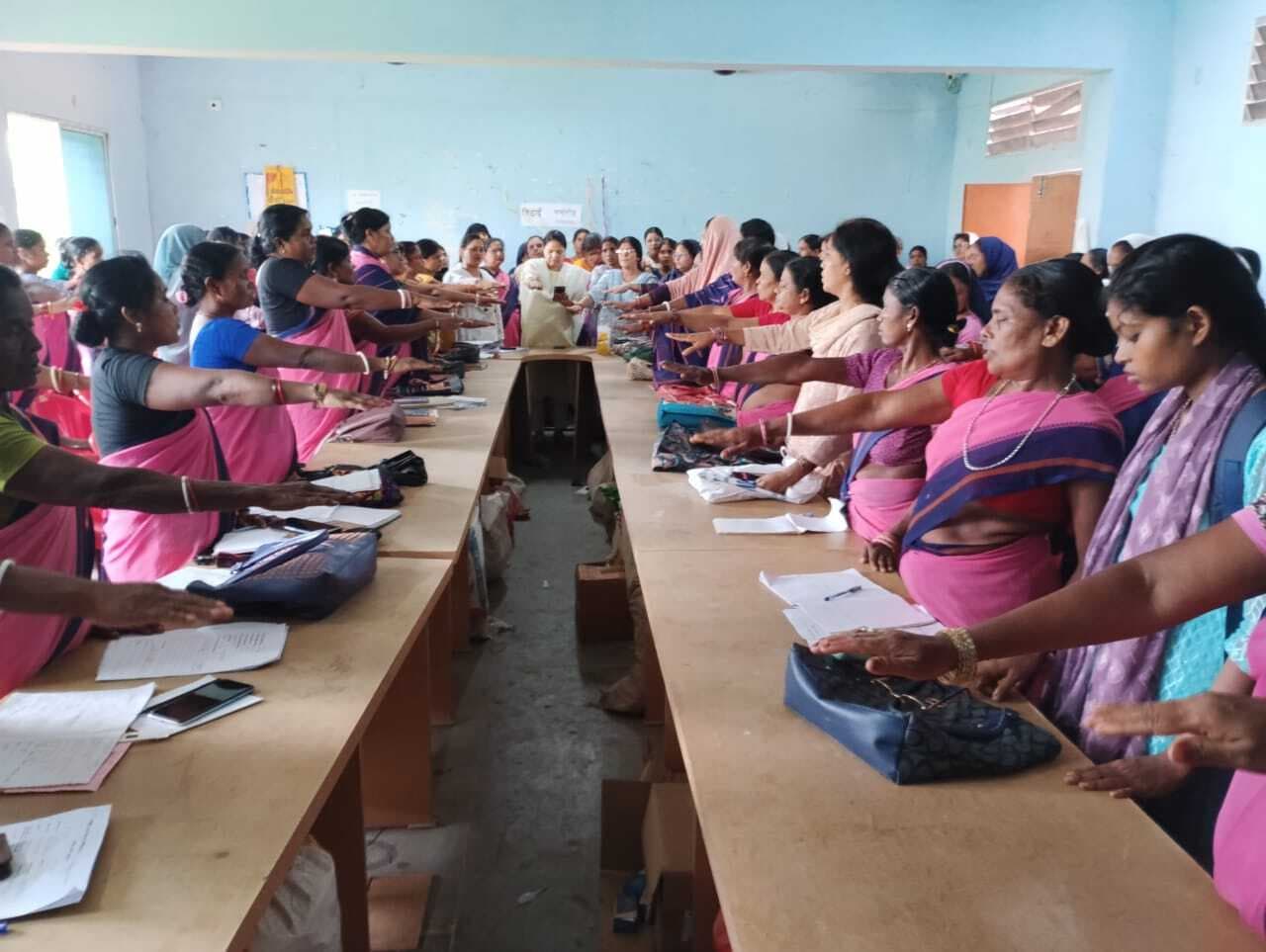 सीडीपीओ ने नशा मुक्ति को लेकर सेविकाओं को दिलायी शपथ