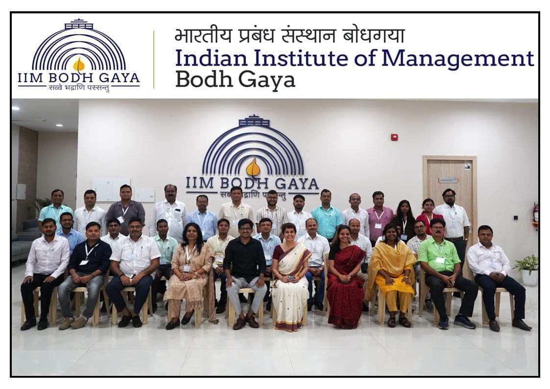 Gaya News : आइआइएम ने अधिकारियों के लिए क्षमता विकास कार्यक्रम किया आयोजित