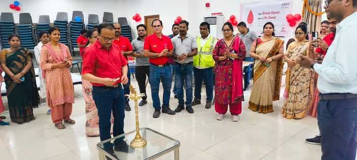 अदाणी समूह ने जन्मदिवस को बनाया सेवा पर्व, गोड्डा में 465 यूनिट रक्त संग्रहित