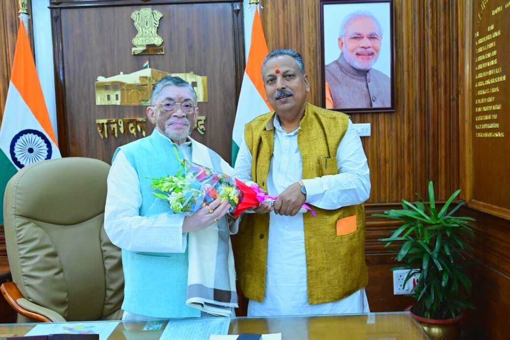 Jamshedpur news. झारखंड के राज्यपाल से मिले राजेश शुक्ल, कई मुद्दों हुई चर्चा