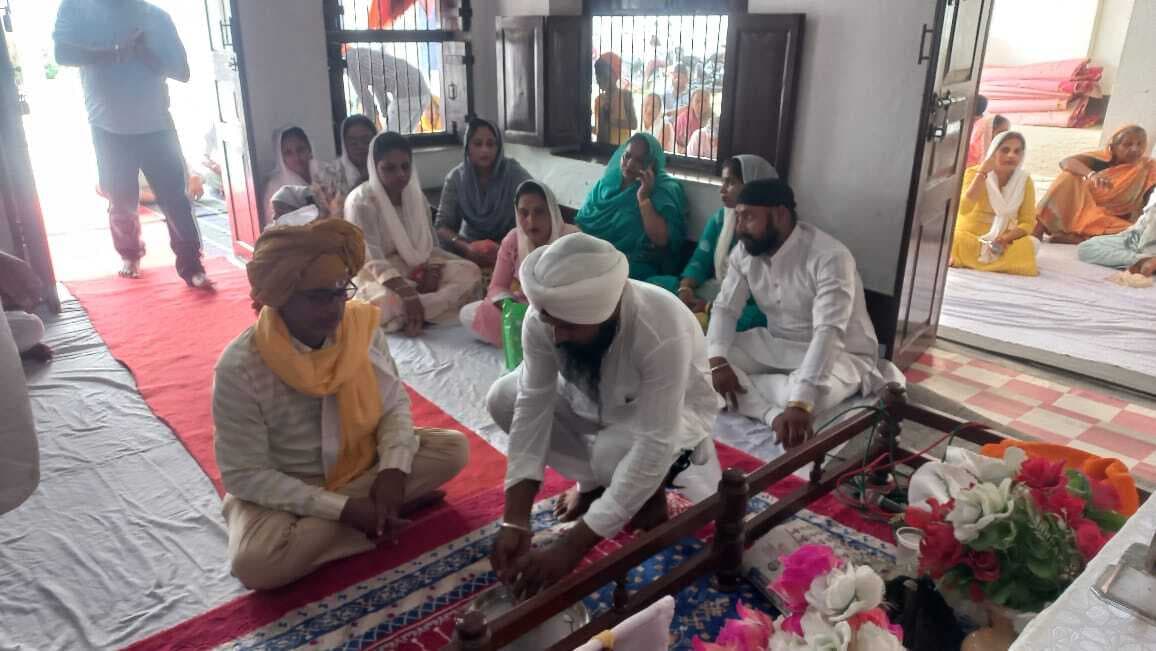 एएनएम गुरुदयाल कौर के अंतिम अरदास में संगतों ने दी श्रद्धांजलि