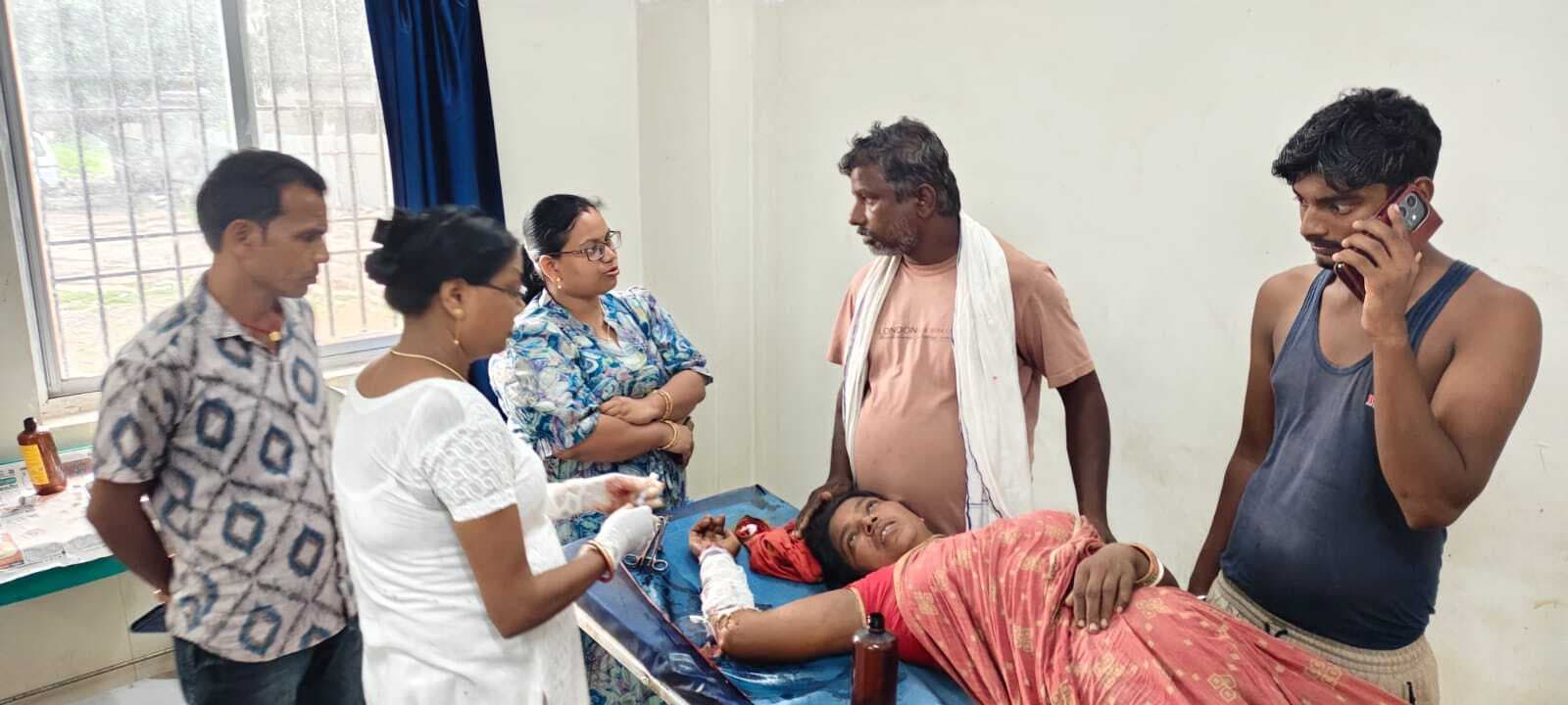 मामूली विवाद में महिला को गोली मार किया जख्मी